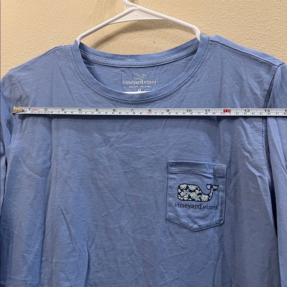 Vineyard Vines Light Blue Long Sleeve Tee - Picture 4 of 5